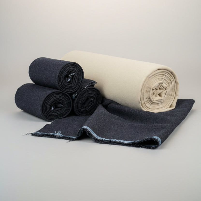 Pocketing Gray Plain Weave Fabric 60'' Width – Cotton Blend (Standard)