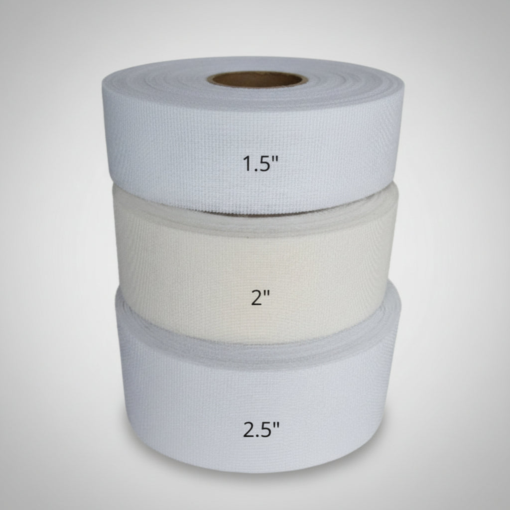 57-inch and 80-inch plain weave fabric and cotton fabric rolls. Product range includes fusible interlining fabric, cheesecloth, and checked matress fabric. High-durability powerloom fabric and cotton polyster blend fabric manufactured for industrial applications