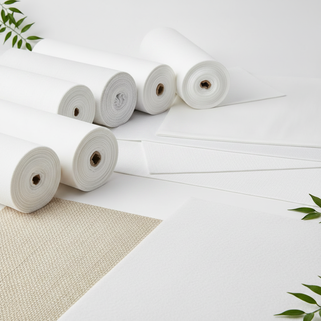 Bakram woven Interlining Cloth Sample